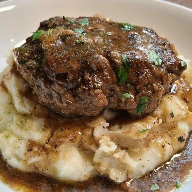 Classic Salisbury Steak with Savory Gravy