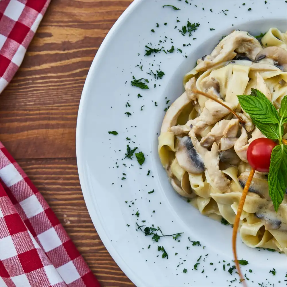 Creamy Mushroom Pasta