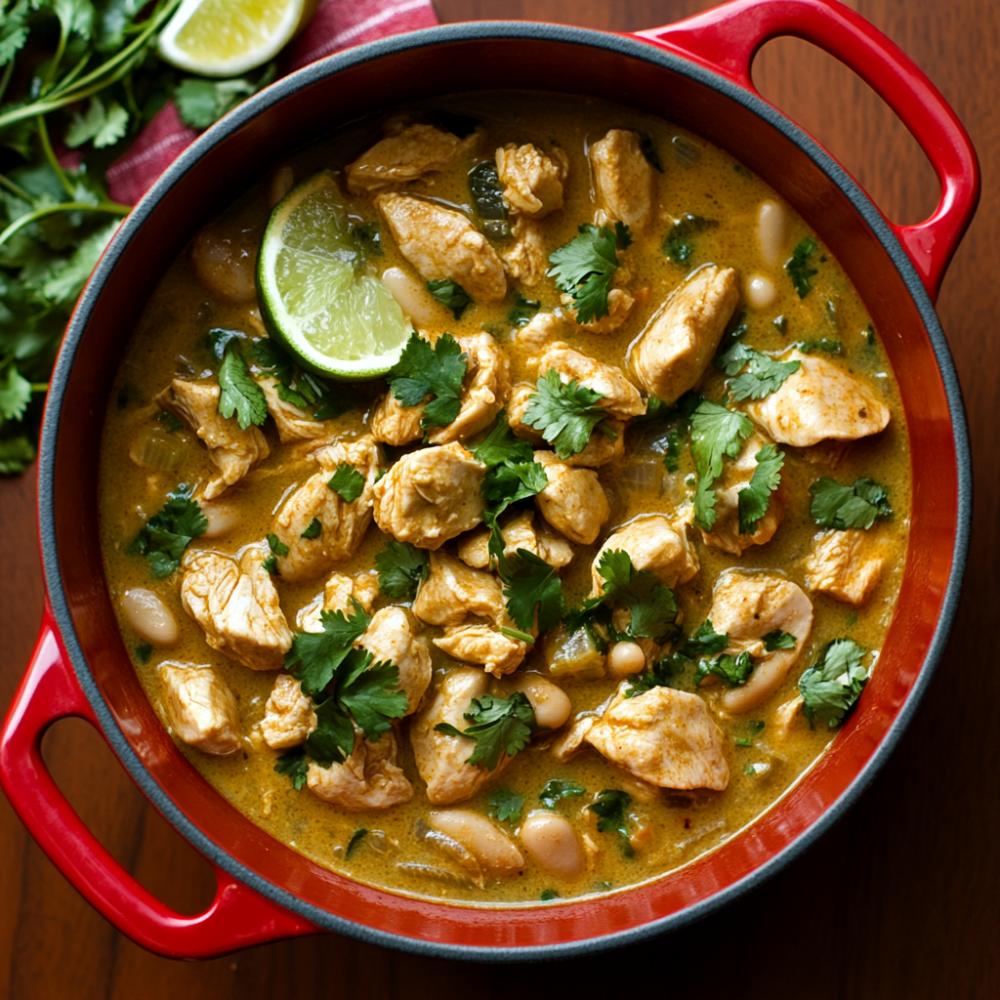 Creamy White Chicken Chili