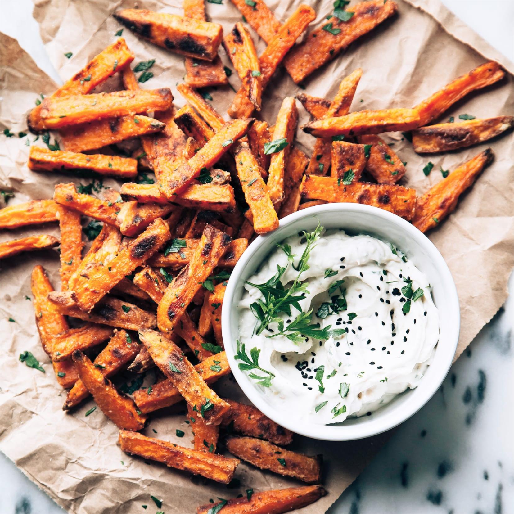 Crispy Baked Sweet Potato Fries