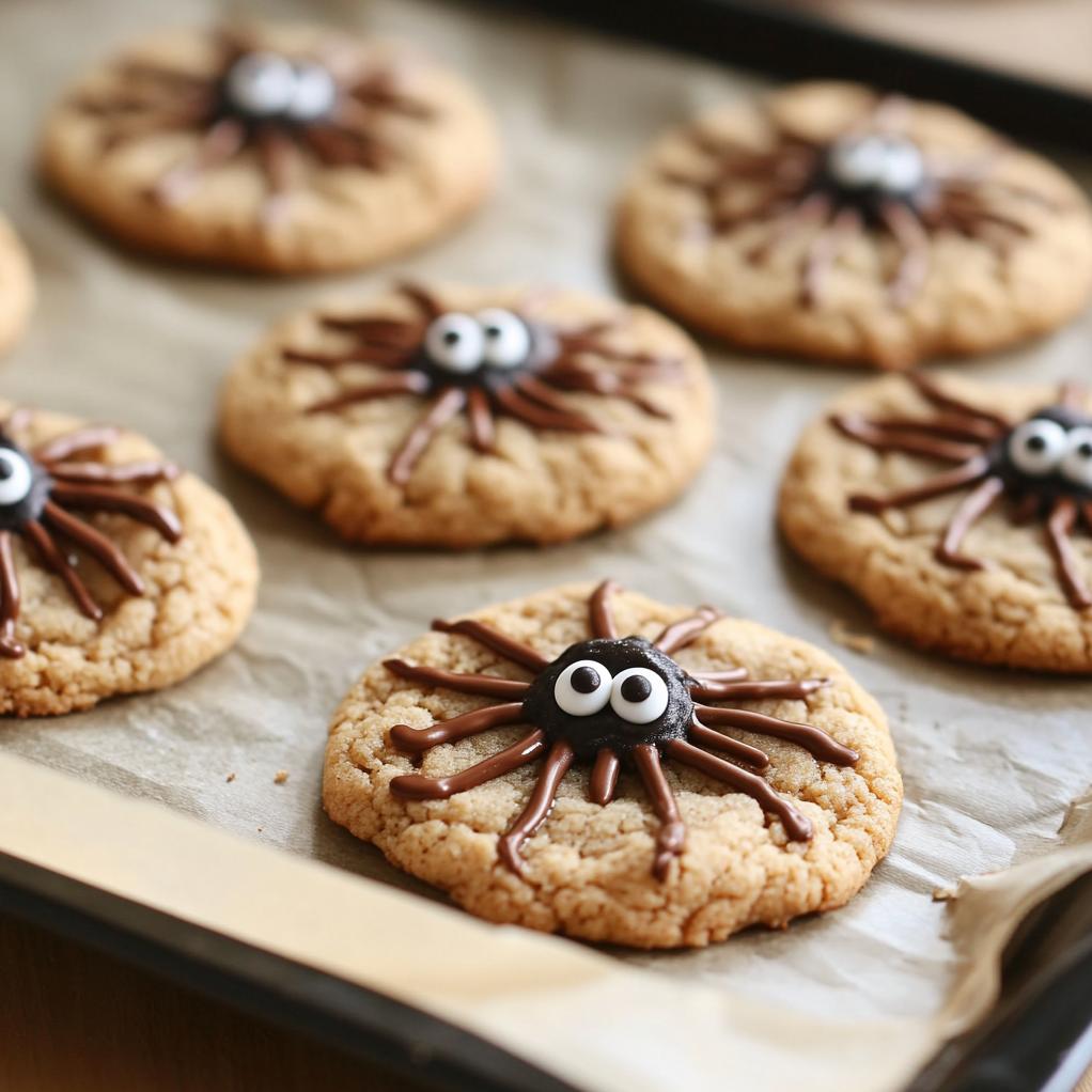 Spooktacular Spider Cookies for Halloween