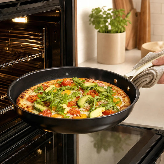 Chef Power Black Cookware Oven Safe Smooth Nonstick