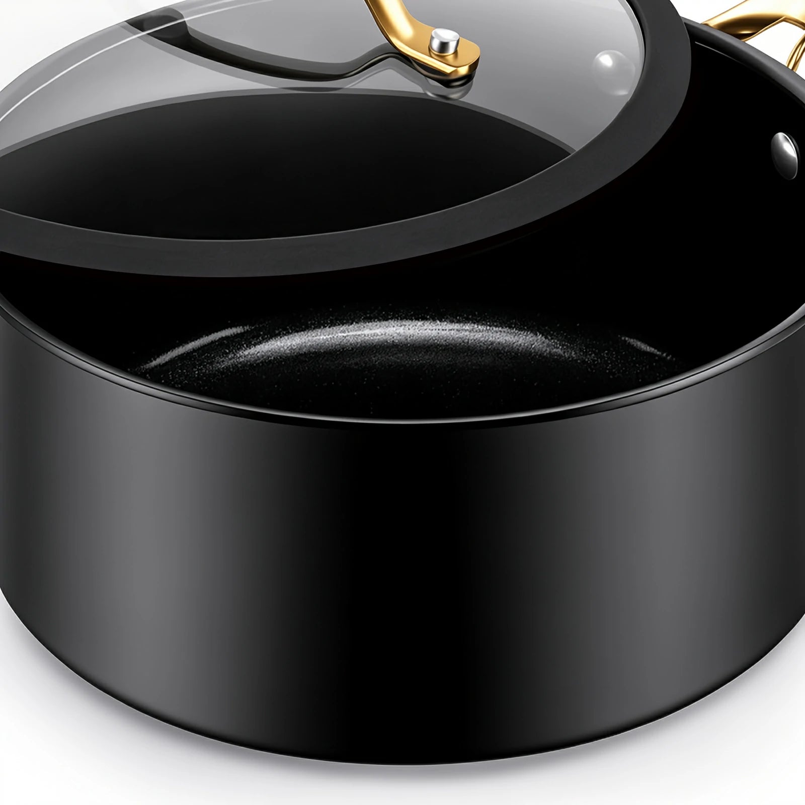 Chef Power Black Stockpot Detail