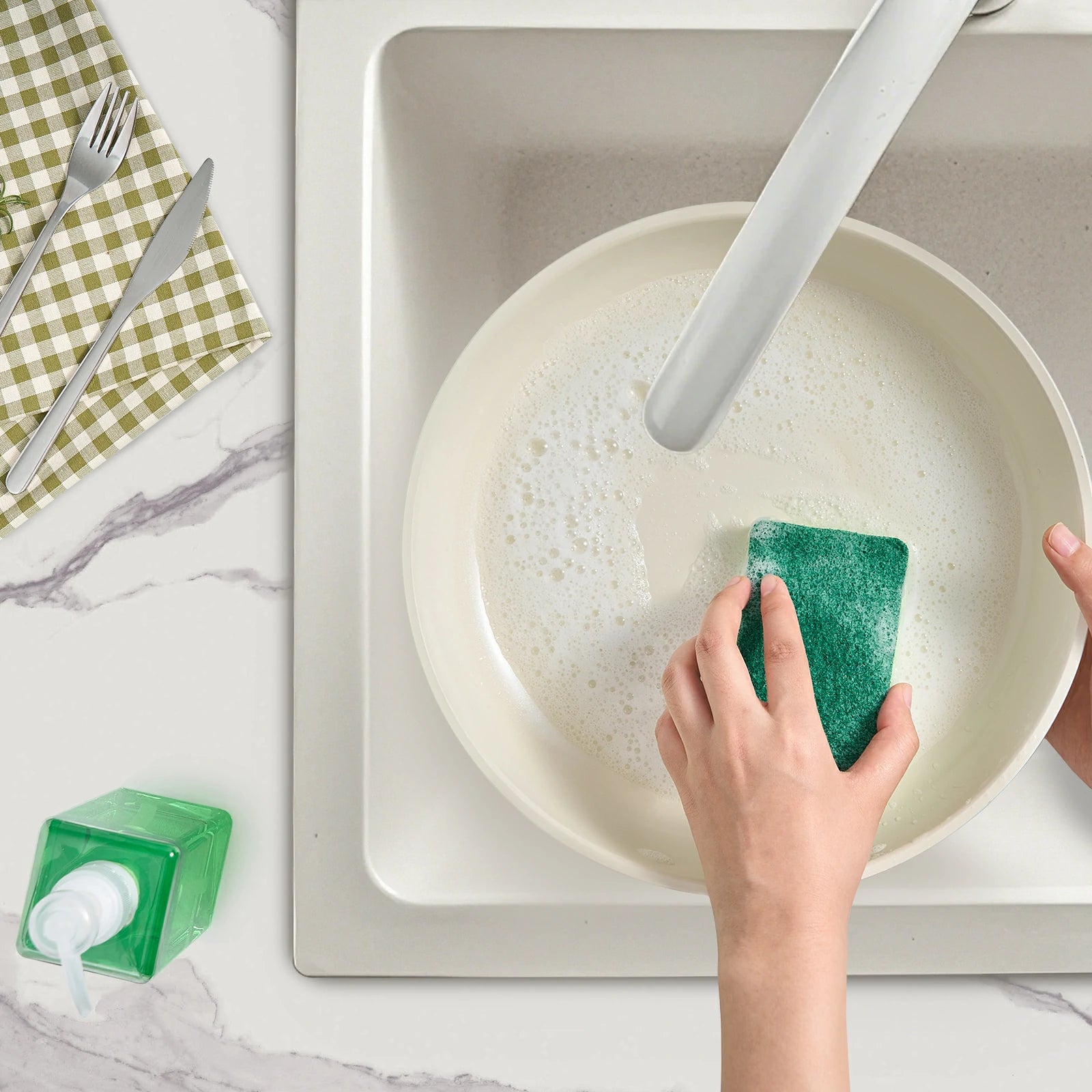 Chef Power detachable handle ceramic nonstick cookware set easy clean