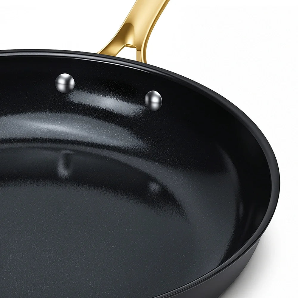 Chef Power Nonstick Black Frying Pan Detail