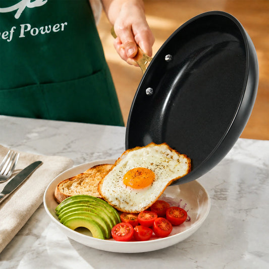 Chef Power Nonstick Cookware Black