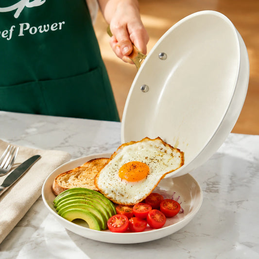 Chef Power Nonstick Cookware White