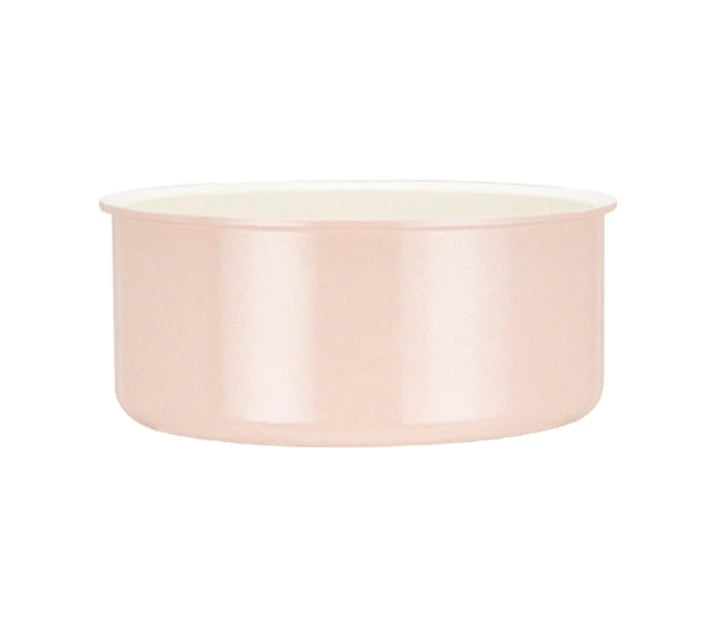 chef power nonstick nontoxic cookware set 19pcs light pink pots and pans with clip handle sauce pan