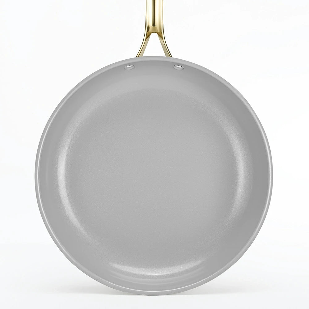 Chef Power Nonstick Sage Green Frying Pan Detail