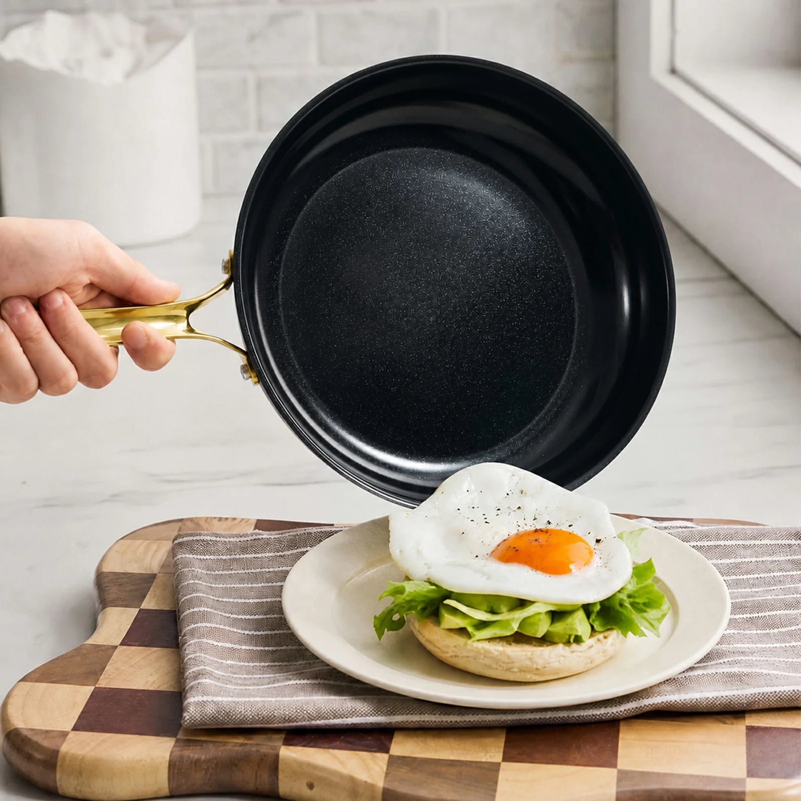 Chef Power Smooth Nonstick Black Cookware