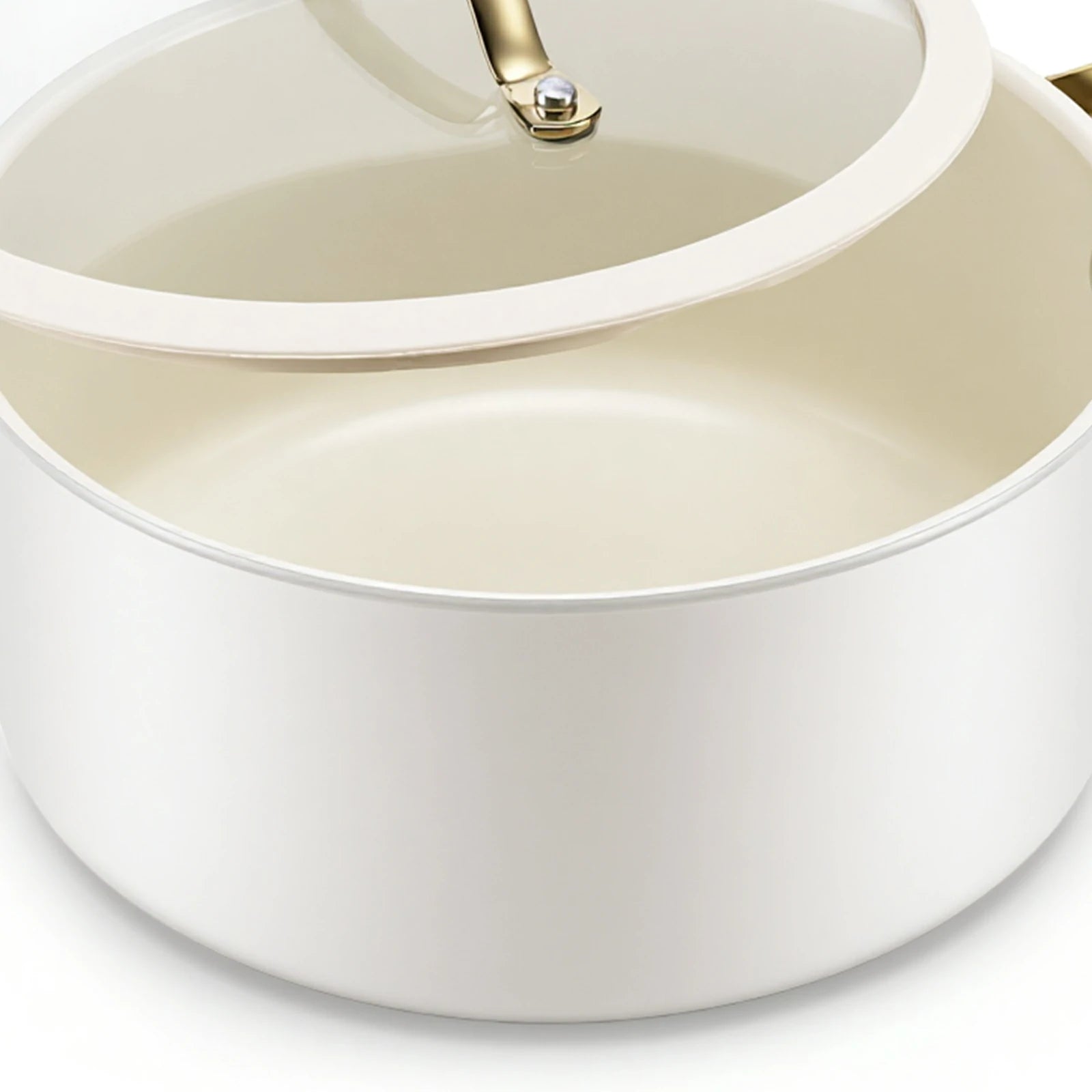 Chef Power White Stockpot Detail