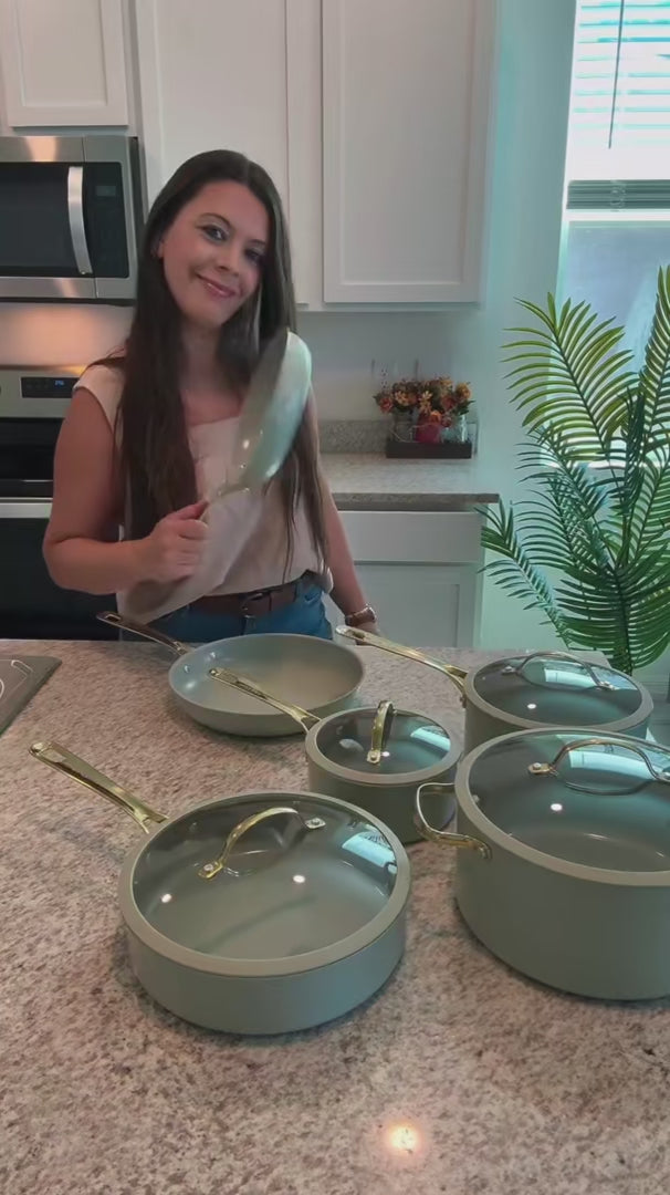 Cooking at home just got easier and more enjoyable! 🍳✨I’ve been using the Stars Ceramic Nonstick