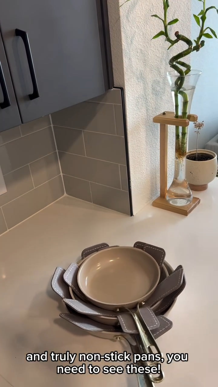 Modern ceramic cookware set showcasing non-toxic nonstick performance, scratch-resistant cooking surface, and versatile everyday cooking